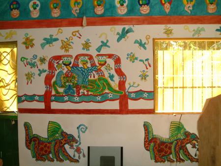 Las pinturas de Ricardo, Palenque