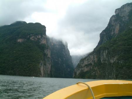 El canyon del sumidero, Chiapas, Mexico