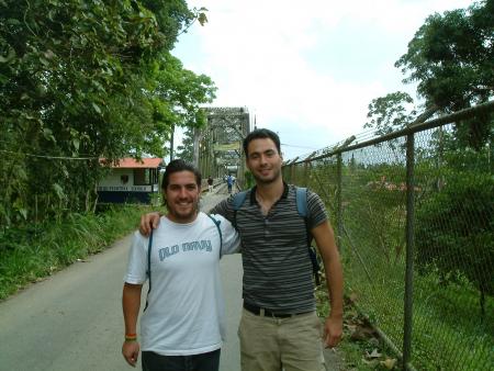 La frontera entre Costa Rica y Panama