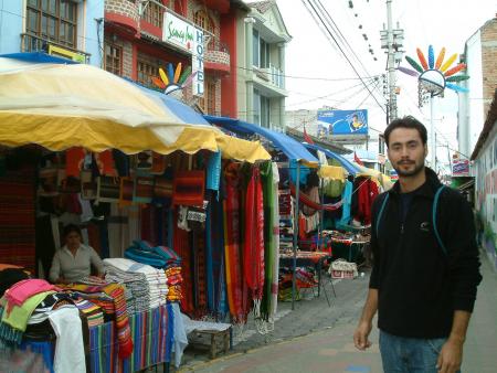 Feria artesanal de Otavalo, Ecuador