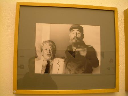 El comandante en jefe con Guayasamin 