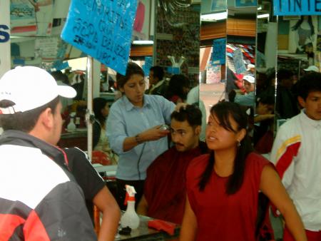 Operacion peluquero y barbero