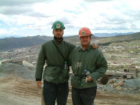 Las minas de Potosi, Bolivia