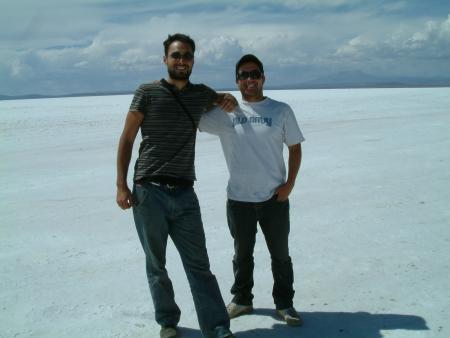 El salar de Uyuni, Bolivia
