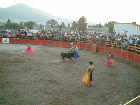 Corrida de toros en Ecatepec