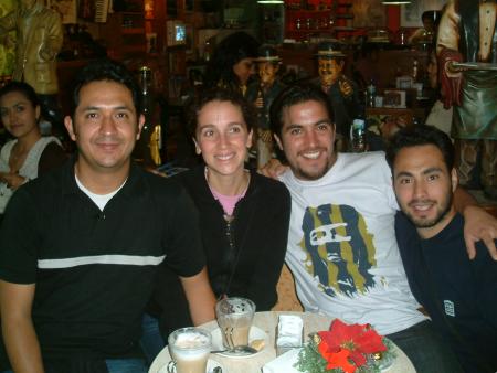 Con Virginia y Ricardo