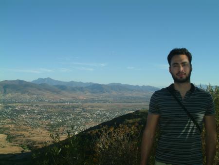 Vista desde Monte Alban, Oaxaca