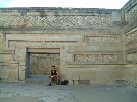 El palacio de Mitla, Oaxaca